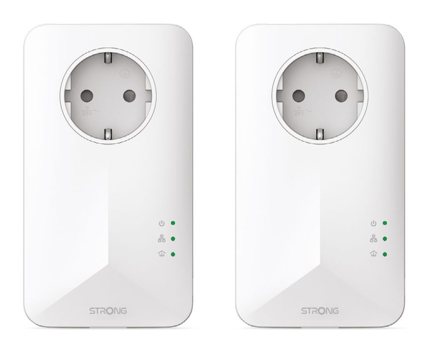 PowerLine 1000 Kit 1000 Mbit/s Ethernet Blanco 2 pieza(s)