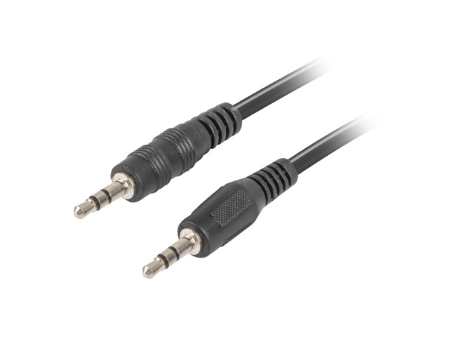 CA-MJMJ-10CC-0012-BK cable de audio 1,2 m 3,5mm Negro