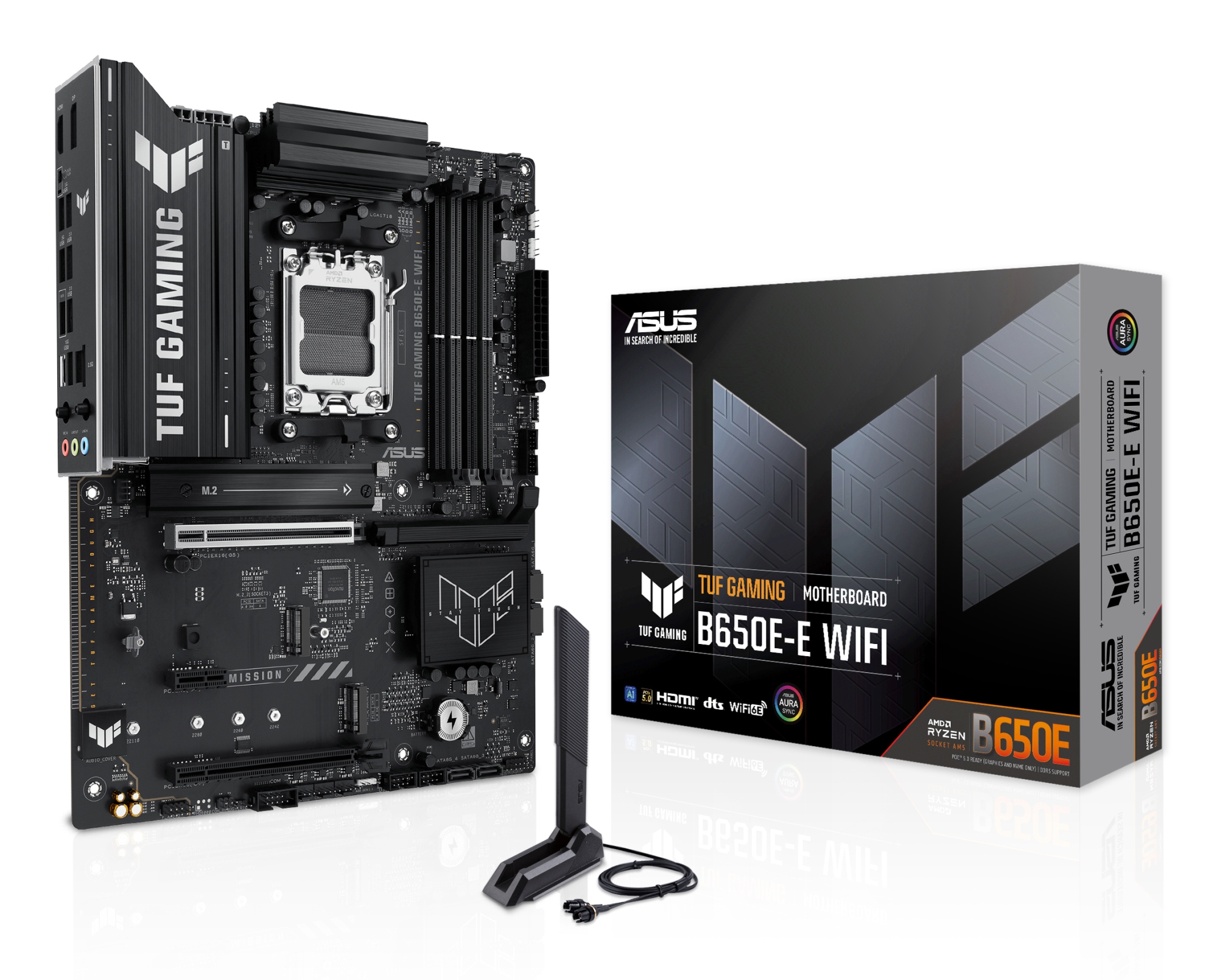 TUF GAMING B650E-E WIFI AMD B650 Zócalo AM5 ATX