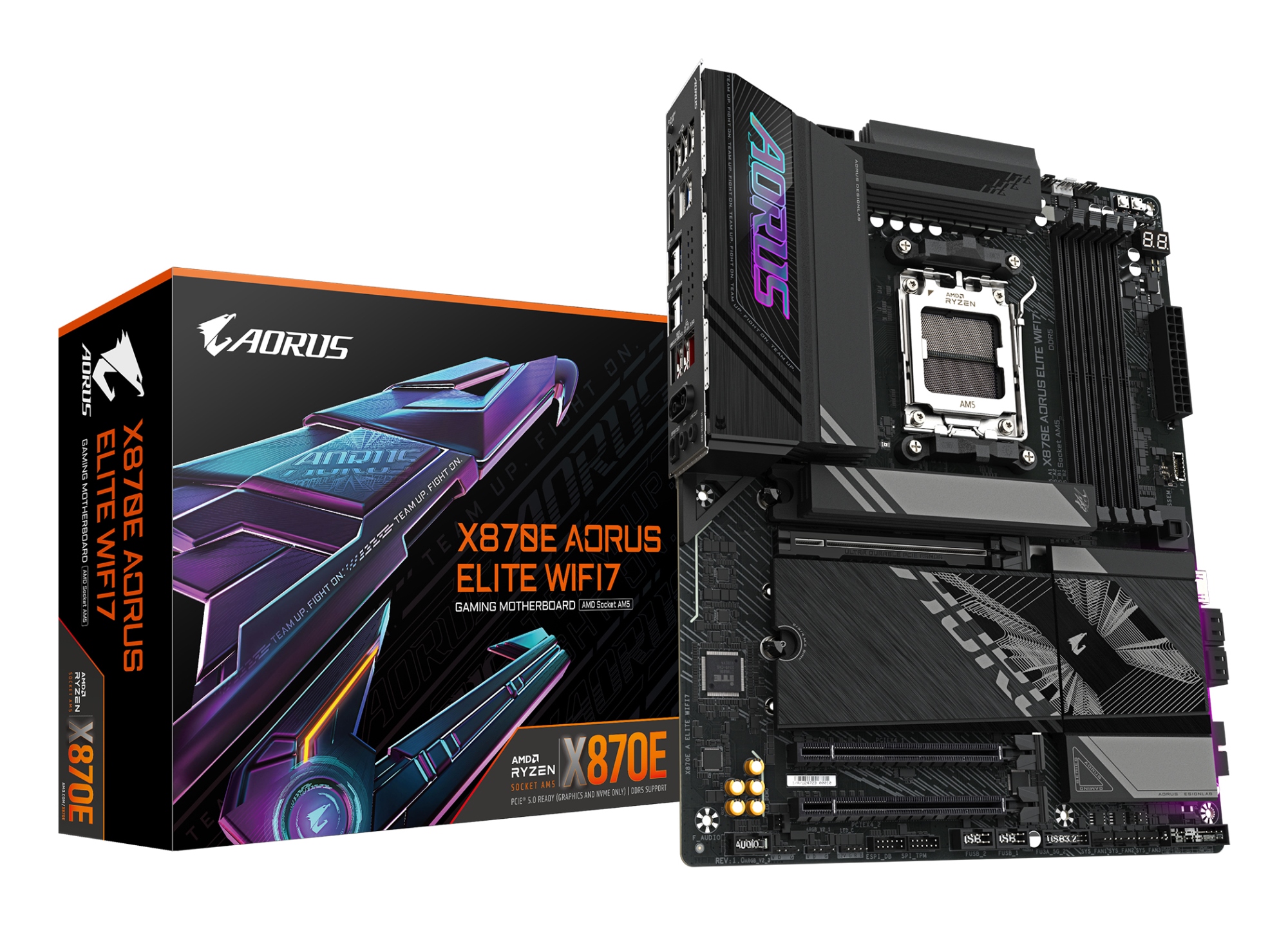 X870E AORUS ELITE WIFI7 Placa Base