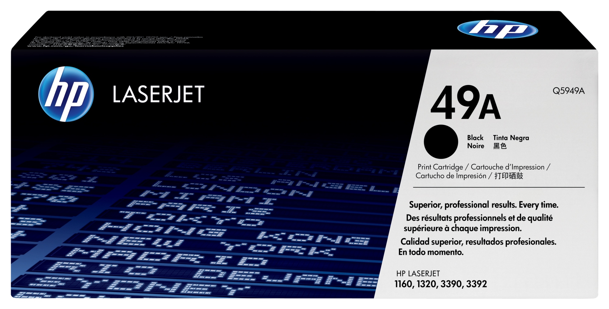 Cartucho de tóner original LaserJet 49A negro