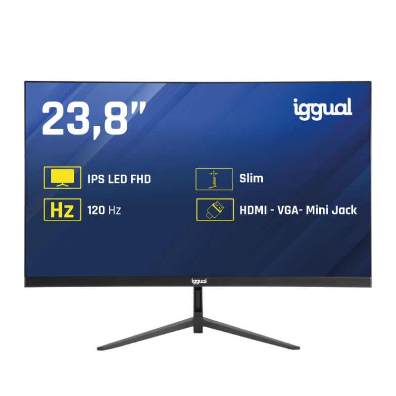 Monitor 24" IPS 1ms FHD 120Hz VGA HDMI Slim