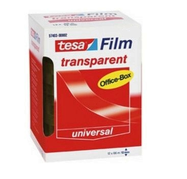 57406 cinta adhesiva 66 m Polipropileno (PP) Transparente 8 pieza(s)