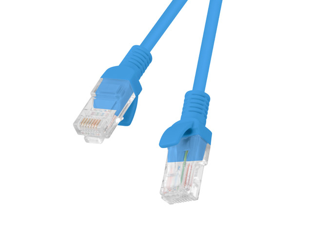 PCU6-10CC-0050-B cable de red Azul 0,5 m Cat6 U/UTP (UTP)