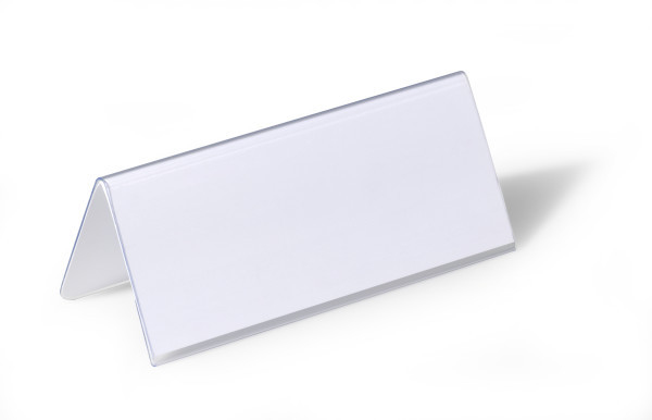 805019 portanombre no metálico Transparente - Pack 1 Unidad