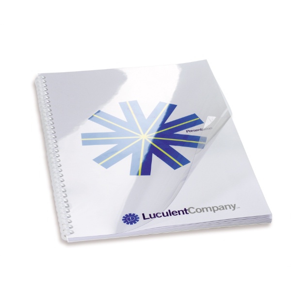 Portada PVC Transparente A4 180 Micras Cristal(Caja 100)