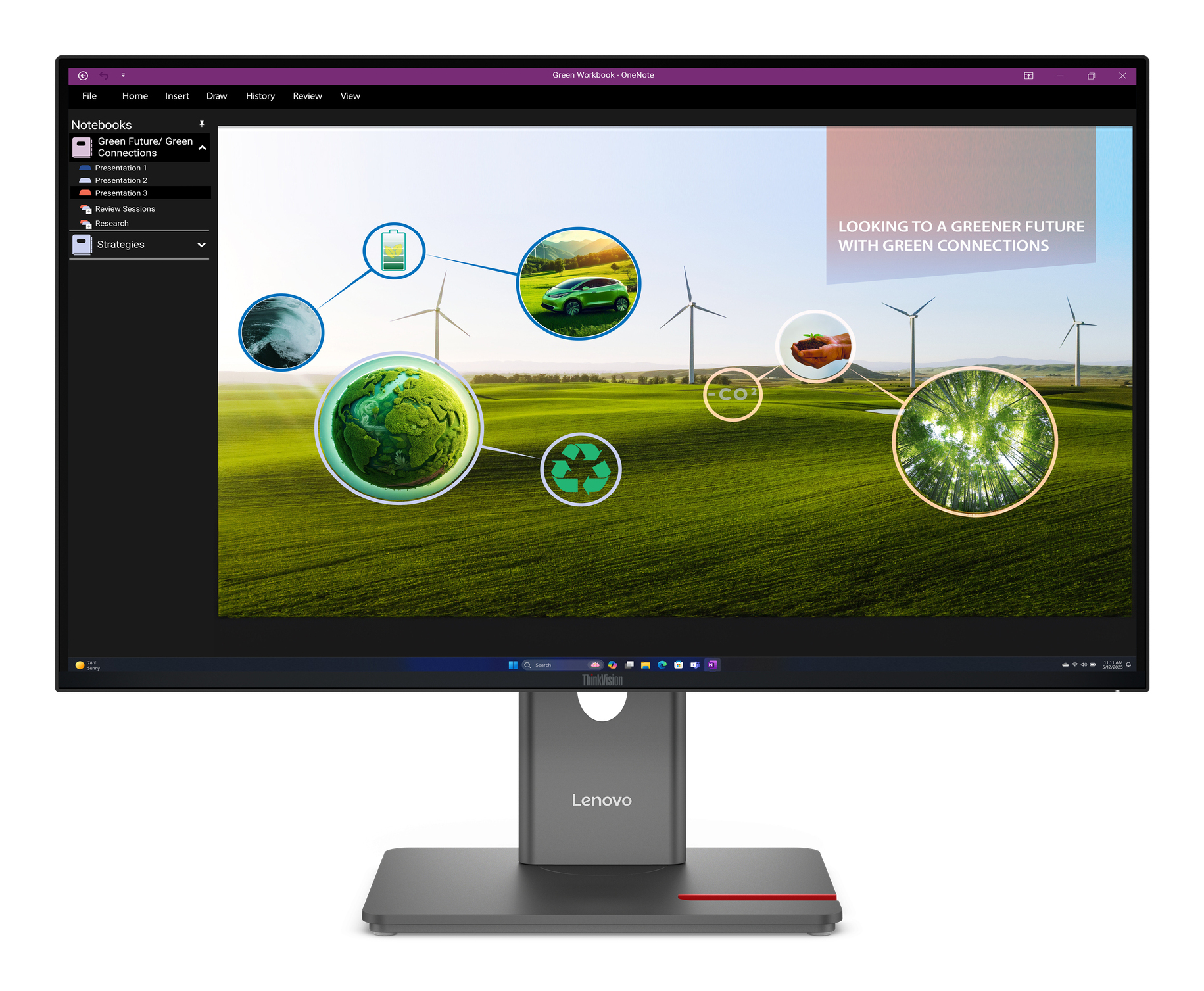 ThinkVision P27Q-40 Monitor