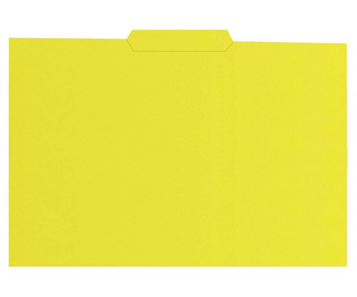 400040696 carpeta Cartón Amarillo Folio