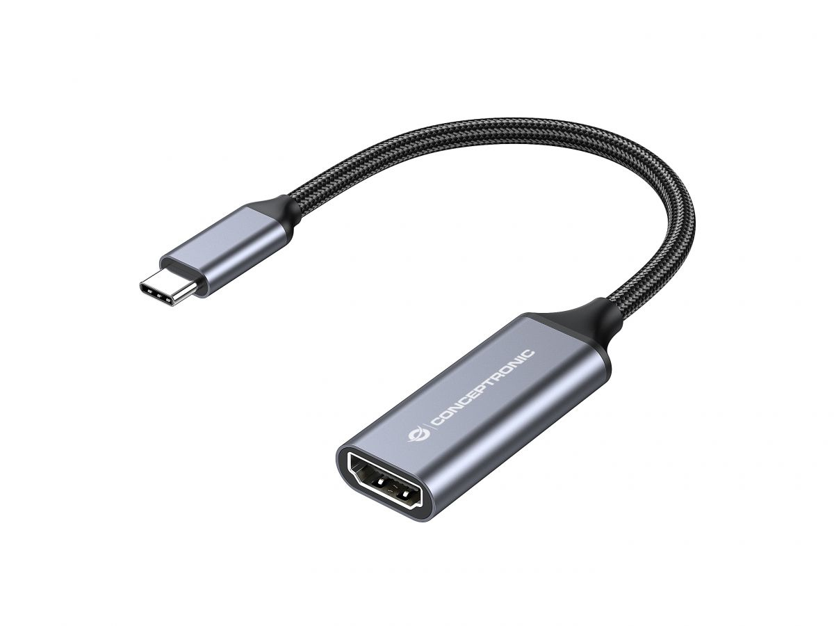 ABBY09G Adaptador gráfico USB 4096 x 2160 Pixeles Gris