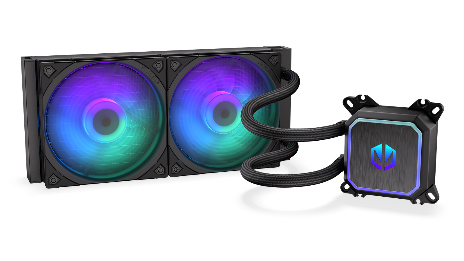 Navis F240 ARGB Procesador Sistema de refrigeración líquida todo en uno 24 cm Negro 1 pieza(s)