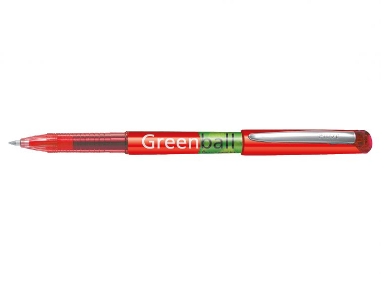 Greenball Bolígrafo cilíndrico Rojo