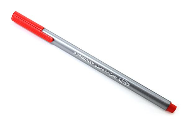 triplus 334 rotulador de punta fina Rojo 10 pieza(s) 334-2