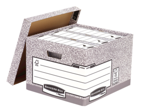 Bankers Box archivador organizador Gris