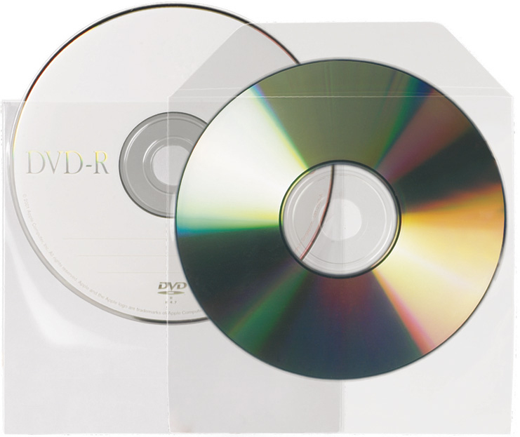 10295 funda para discos ópticos 1 discos Transparente