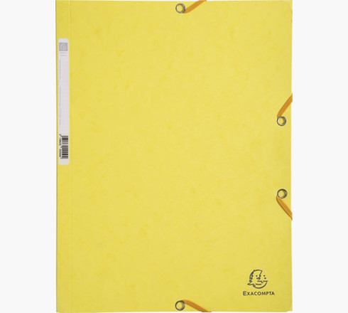 55529E carpeta Caja de cartón Amarillo A4