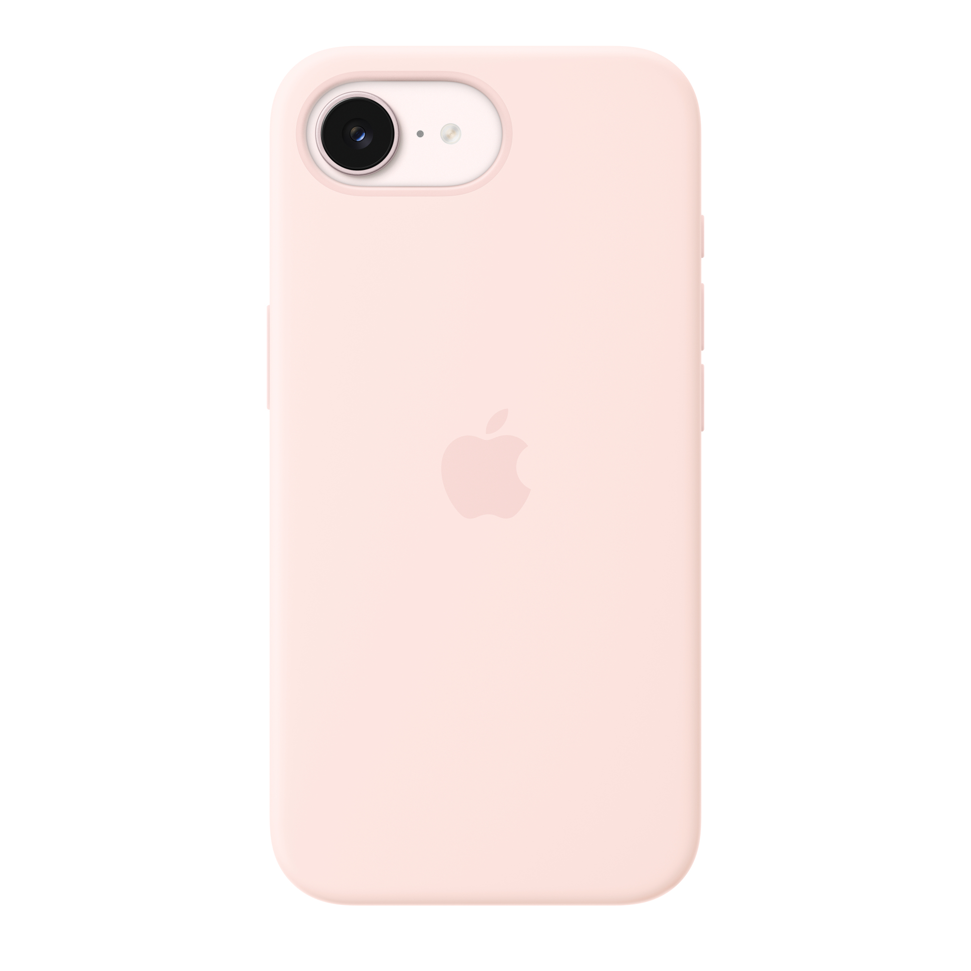 Funda de silicona con MagSafe para el iPhone 17e  Rosa palo