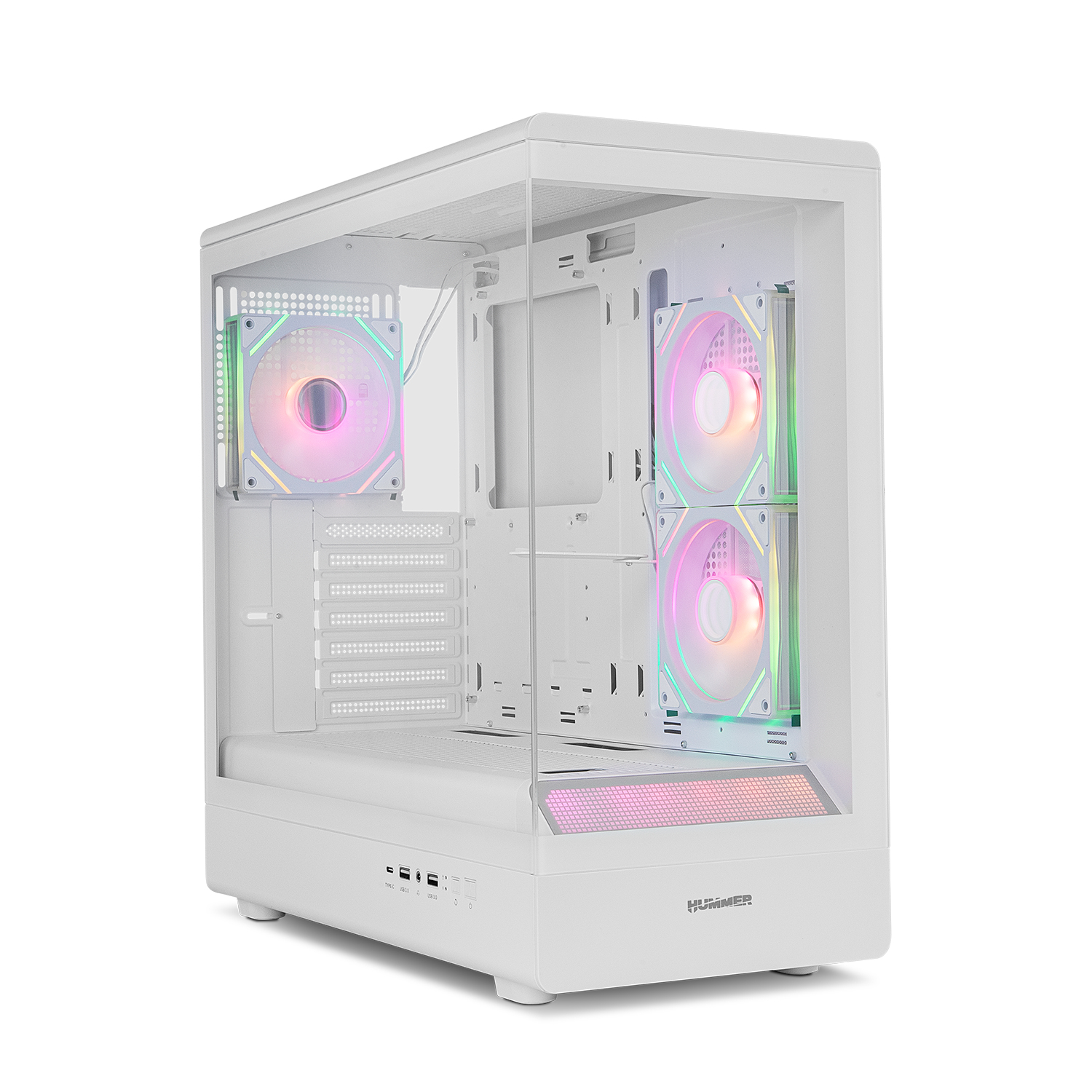 Hummer NXHUMMERSIGNALBK Midi Tower Blanco