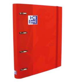 400136666 carpeta de cartón A4+ Rojo
