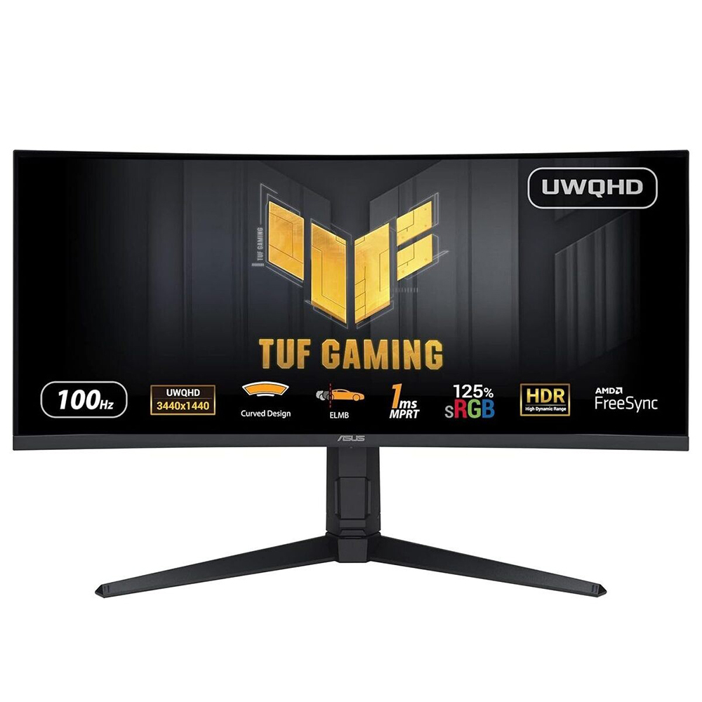 TUF Gaming VG34VQEL1A pantalla para PC 86,4 cm (34") 3440 x 1440 Pixeles UltraWide Quad HD LED Negro