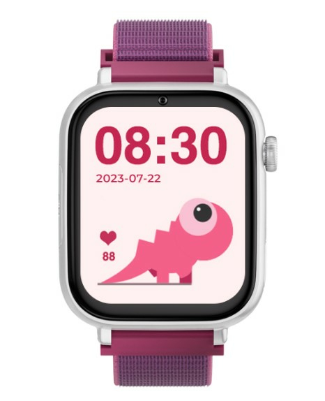 8495390778349 Relojes inteligentes y deportivos 4,7 cm (1.85") Digital 1920 x 1080 Pixeles Pantalla táctil 4G Plata Wifi GPS (satélite)