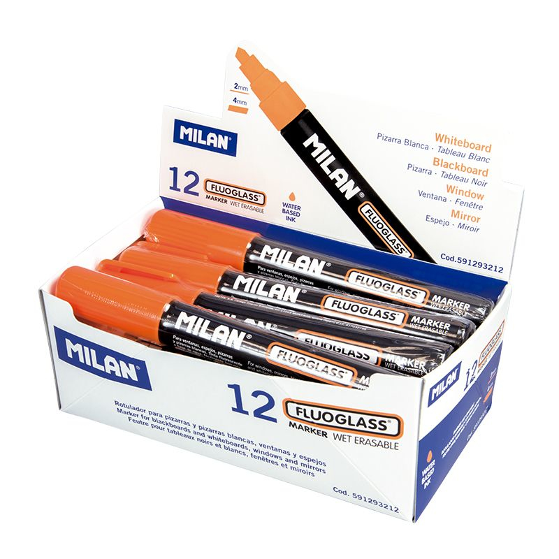 591293212 marcador 1 pieza(s) Punta de cincel Naranja