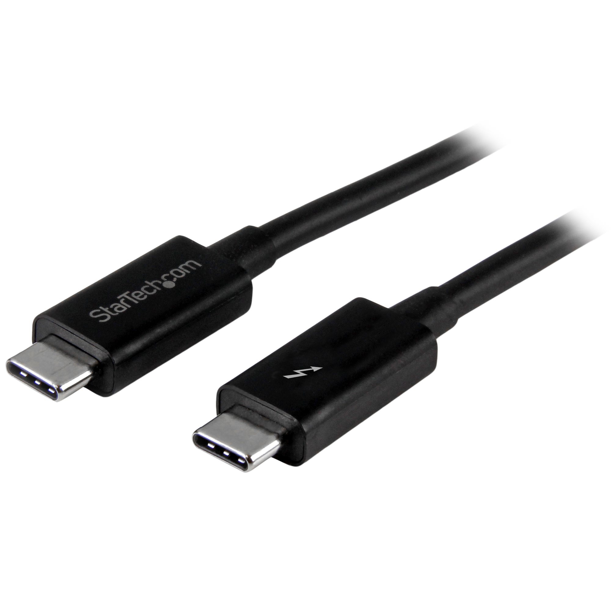 Cable Thunderbolt 3 Pasivo de 1m - 20Gbps - PD 100W - Vídeo 4K - Cable Thunderbolt - Certificado Thunderbolt - Compatible con USB4 / Modo Alt DP - Thunderbolt 4 - USB 3.2 - USB-C