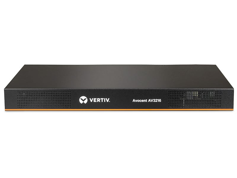 Avocent AV 3216 interruptor KVM Montaje en rack Negro