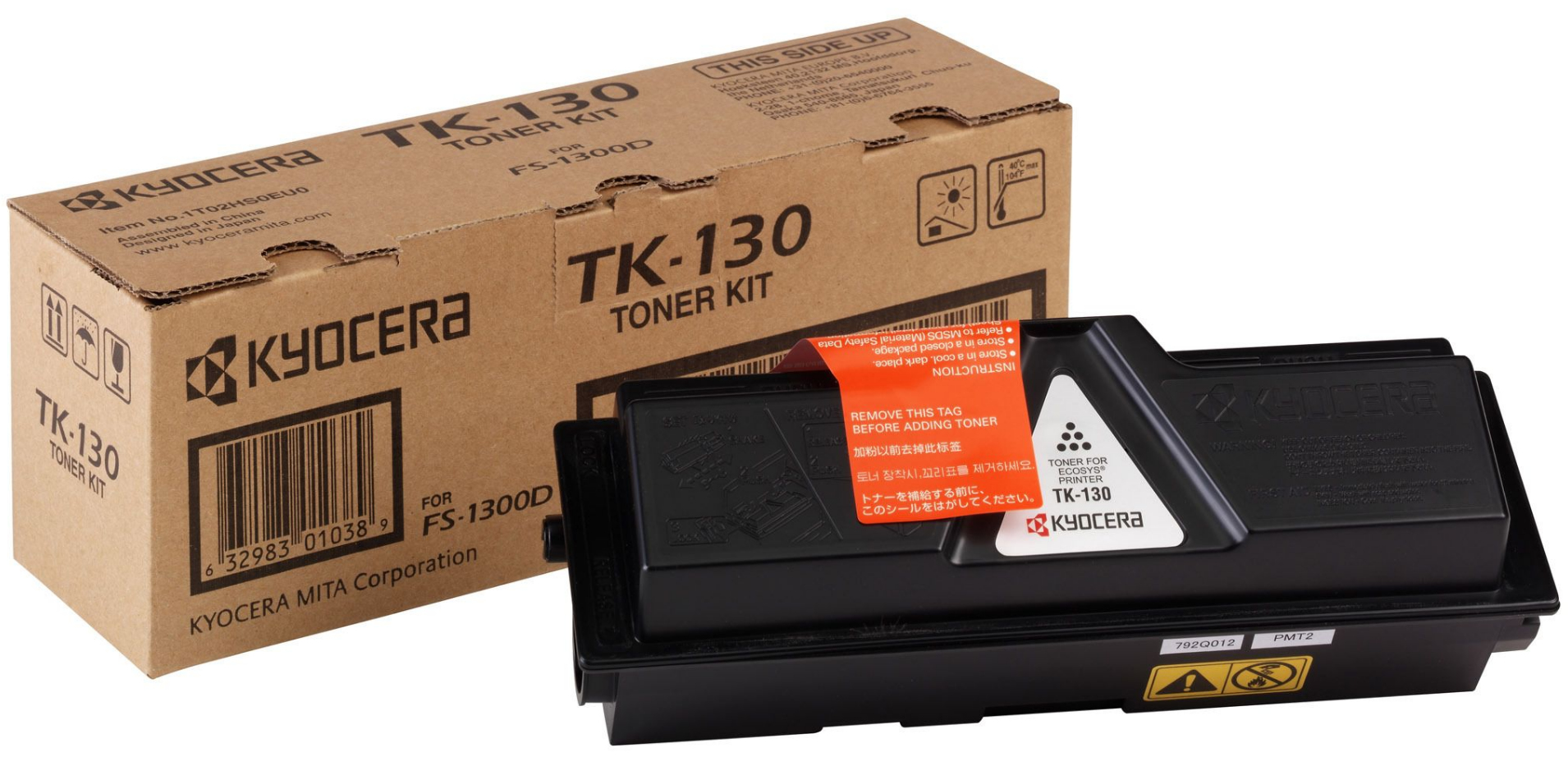 TK-130 cartucho de tóner 1 pieza(s) Original Negro