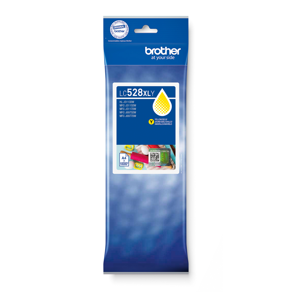 LC528XLY Yellow Ink Cartridge cartucho de tinta 1 pieza(s) Original Ultra High Yield Amarillo