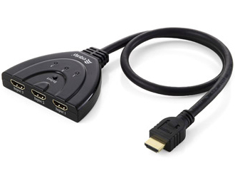 332703 interruptor KVM Negro
