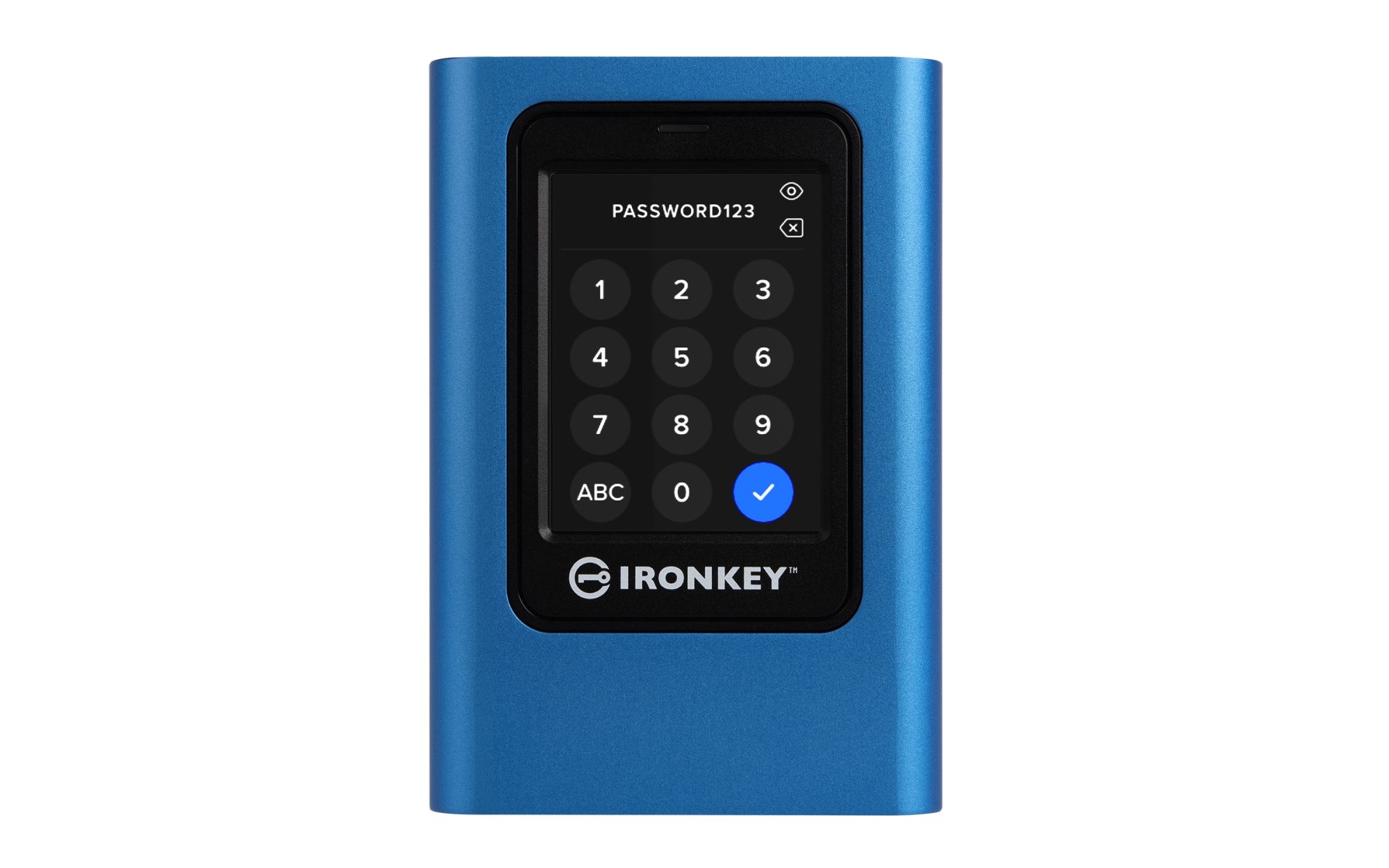 IronKey 1920GB Vault Privacy 80 XTS-AES 256-bit SSD externo cifrado