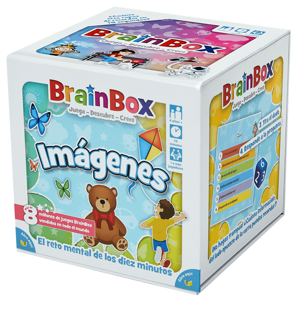 TGG13402-B juego de tablero BrainBox Imágenes 10 min Juego De Cartas