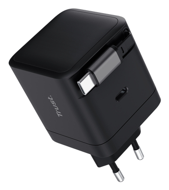 Maxo Cargador retráctil USB-C PD de 65 W