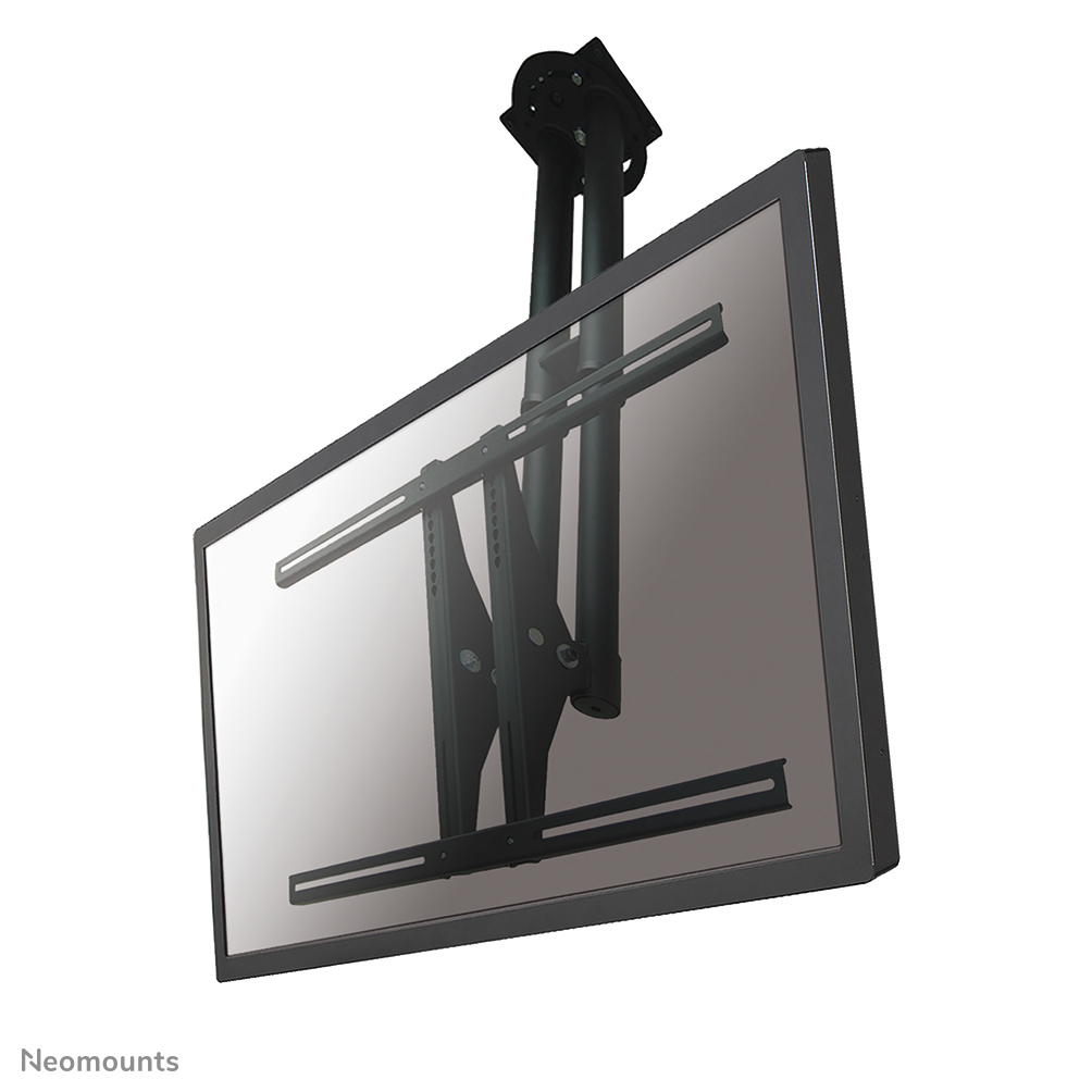 PLASMA-C100BLACK Soporte de techo para monitor/TV 37-75" - alt. 67-107 cm