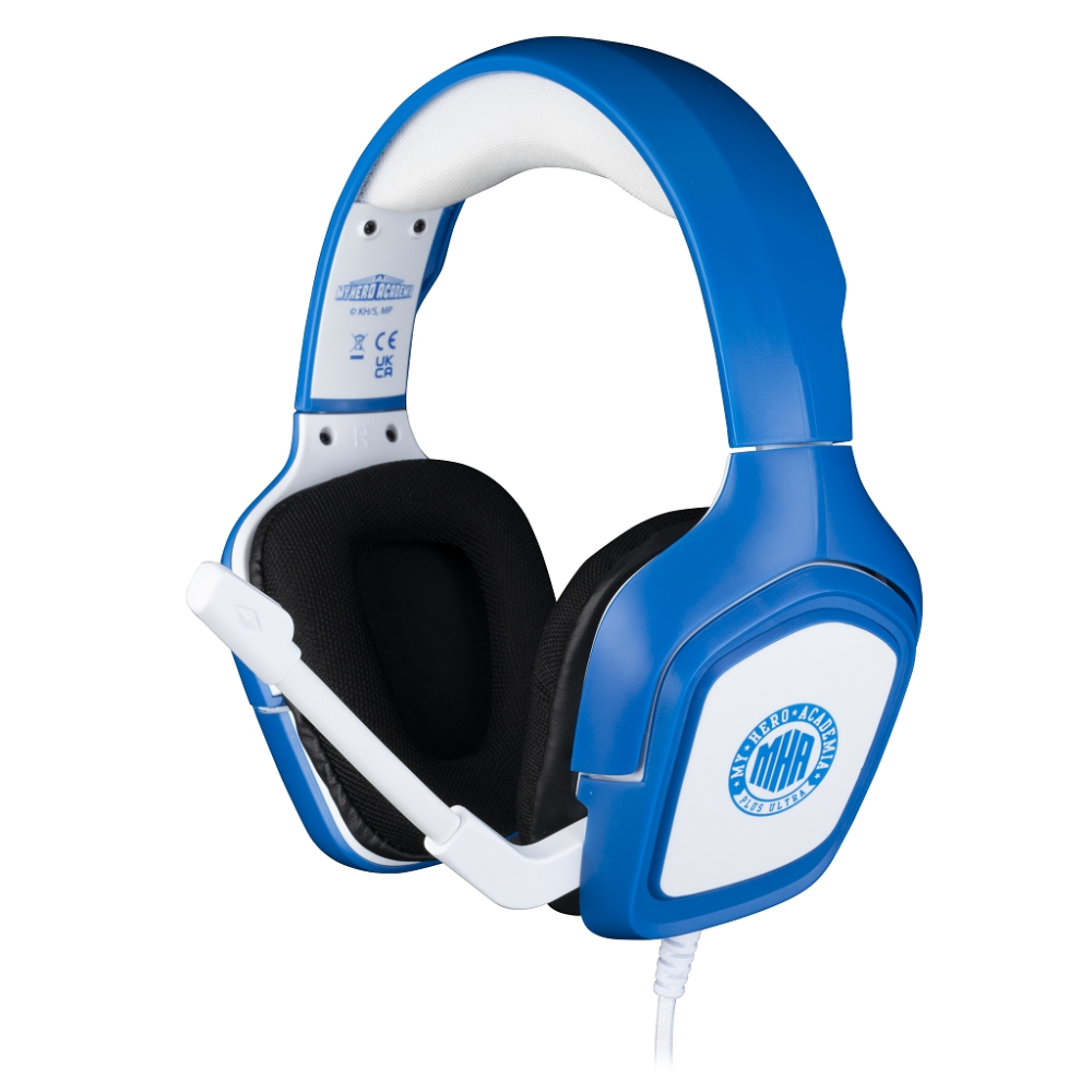 My Hero Academia 80761117846 auricular y casco Auriculares Alámbrico Diadema Juego Azul, Blanco