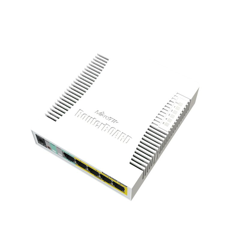 CSS106-1G-4P-1S switch Gigabit Ethernet (10/100/1000) Energía sobre Ethernet (PoE) Blanco
