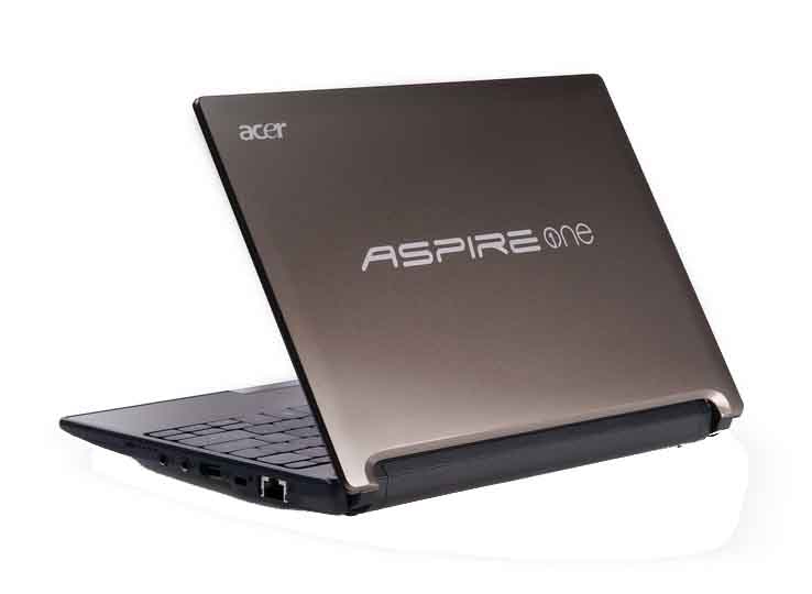 ASPIRE ONE ONE D255 1.66GHZ N450 10.1" 1024 X 600PIXELES MARRóN NETBOOK