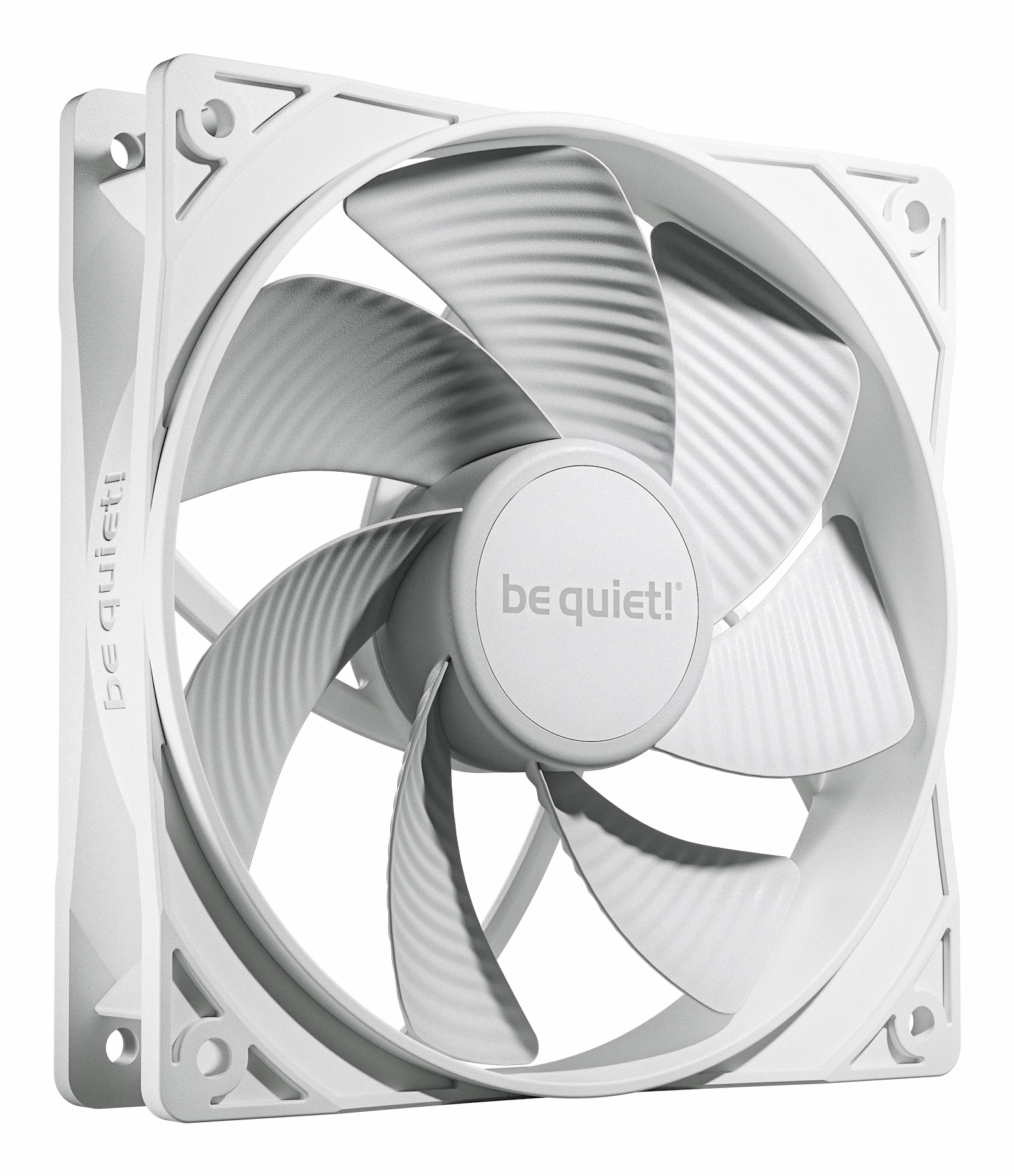 Pure Wings 3 120mm | PWM Reverse White Triple-Pack Carcasa del ordenador Ventilador 12 cm Blanco 3 pieza(s)