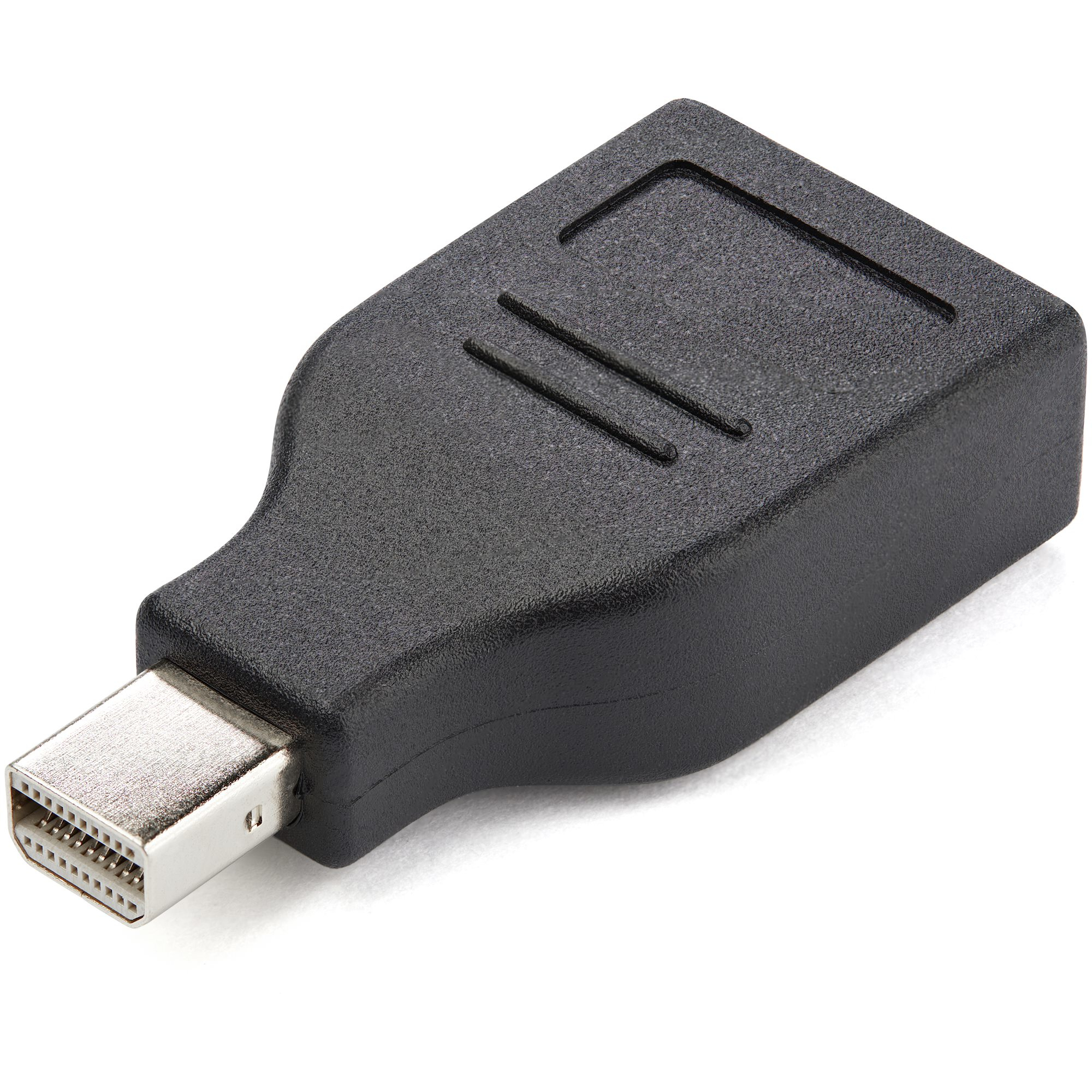 Adaptador Compacto Mini DisplayPort a DisplayPort - de Vídeo 4K x 2K - Conversor Mini DP a DP UHD - Convertidor mDP a DP 1.2 - de Ordenador mDP a Monitor DP - Macho a Hembra