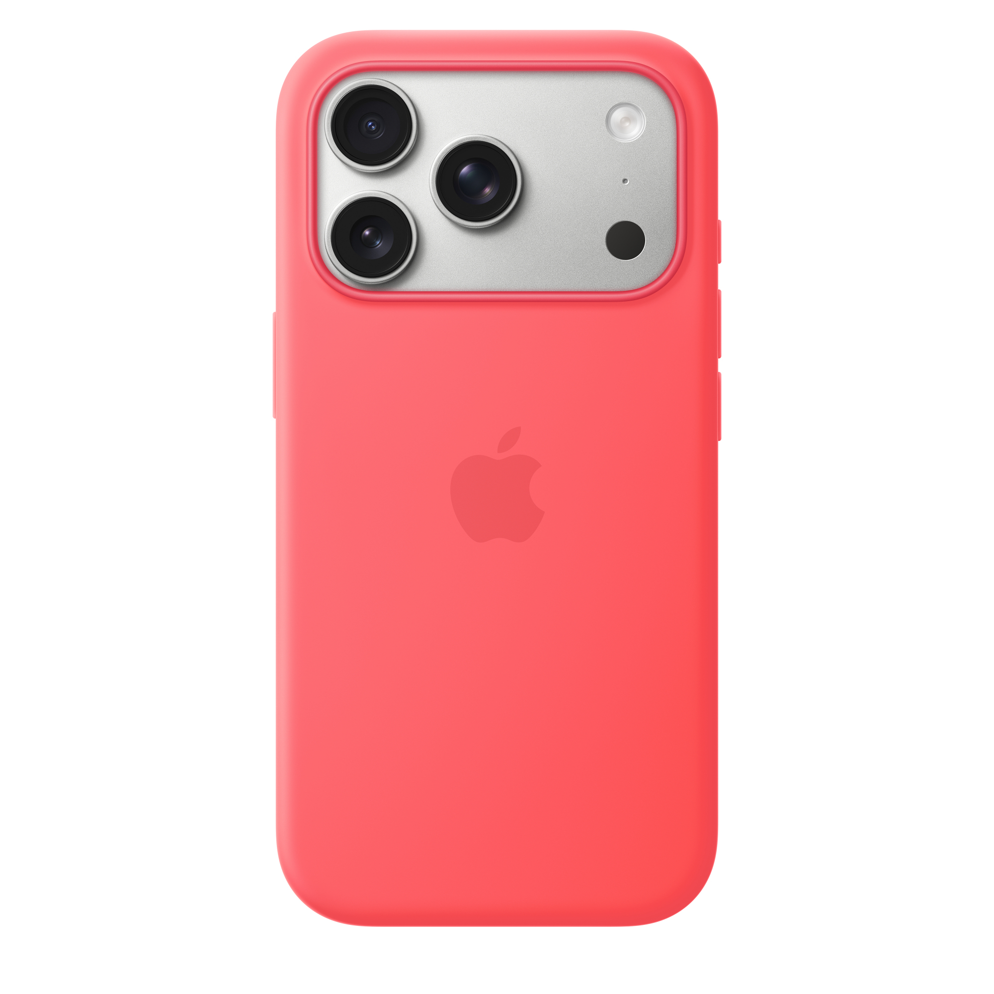 Funda de silicona con MagSafe para el iPhone 17 Pro - Guayaba intenso