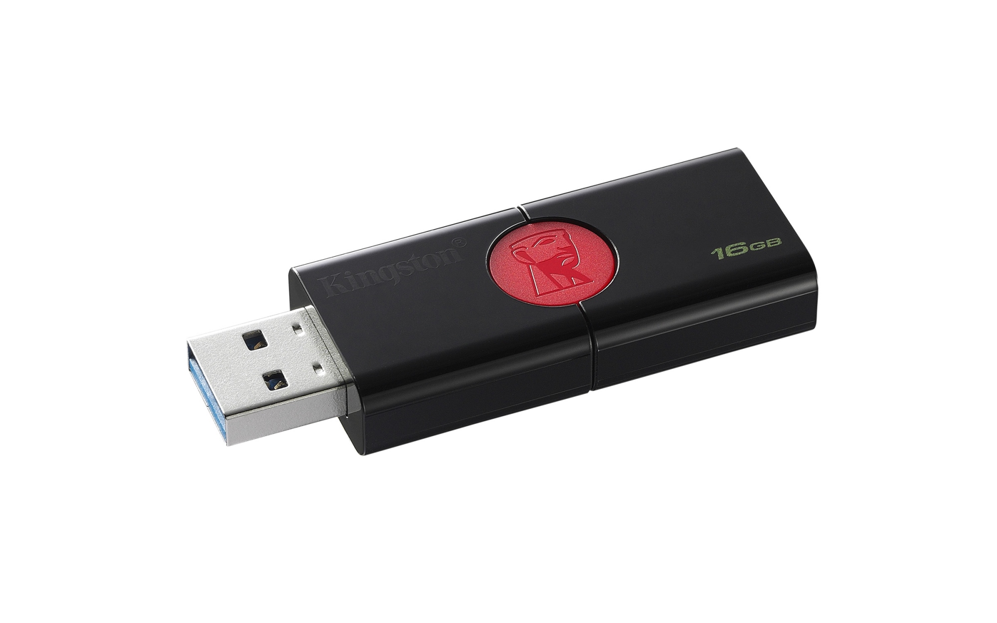 DATATRAVELER 106 16GB 3.0 (3.1 GEN 1) CONECTOR USB TIPO A NEGRO, ROJO UNIDAD FLASH USB