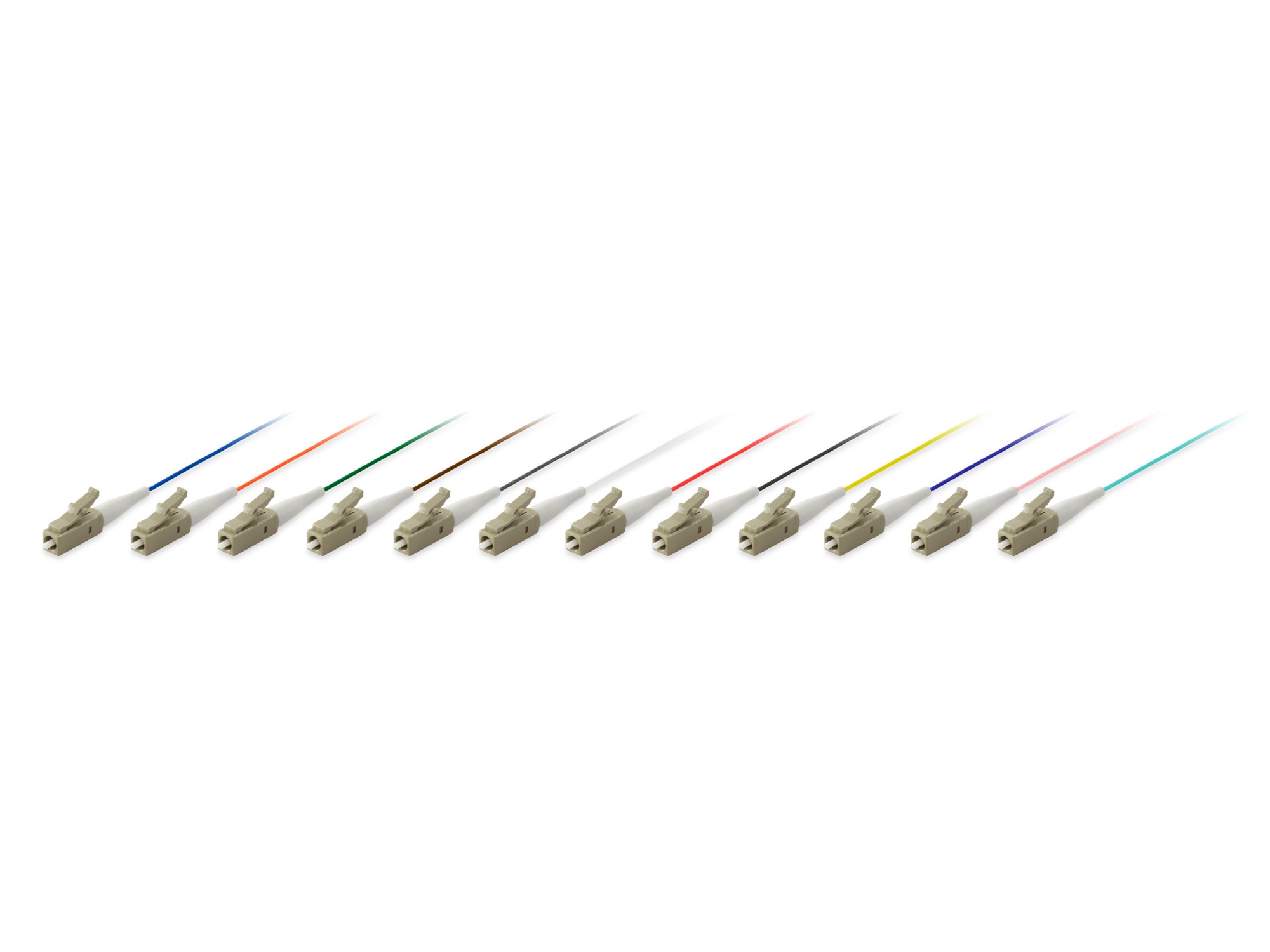 255643 Cable de fibra óptica e InfiniBand 2 m LC Multicolor