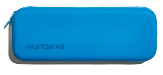 SILPENCASEBL caja de lápices Estuche suave Silicona Azul ártico