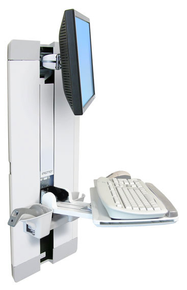 StyleView Vertical Lift, Patient Room 61 cm (24") Pared Blanco