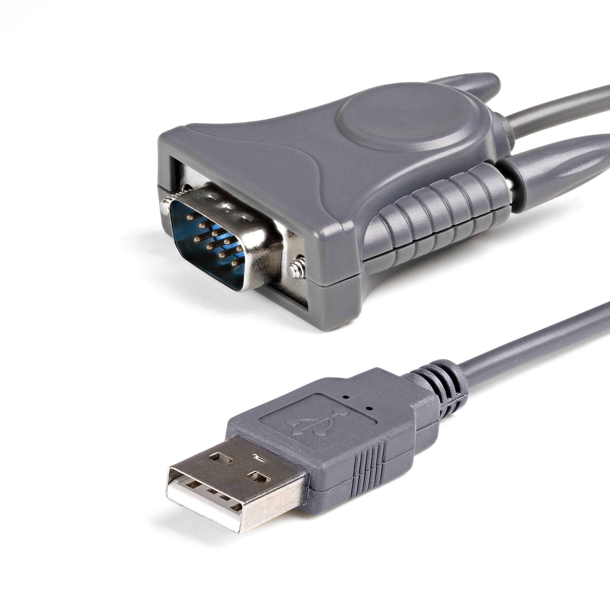 Cable Adaptador USB a Serie DB9/DB25 M/M de 0,9m - Adaptador USB a RS232 - Adaptador USB a Serie DB9 - Chipset Prolific