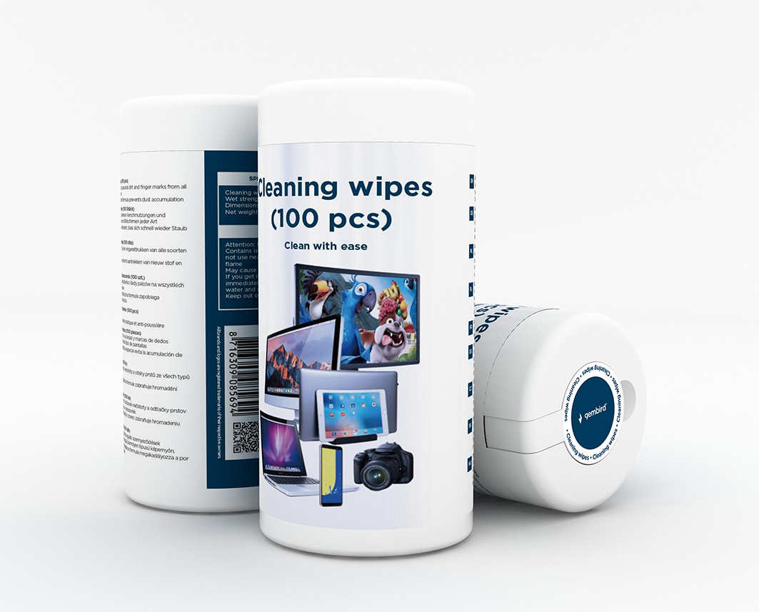 CK-WW100-01 kit de limpieza para computadora LCD/TFT/Plasma Paños secos para limpieza de equipos