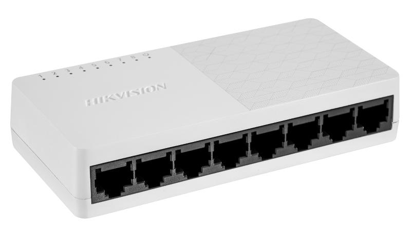 DS-3E0508D-O switch Gigabit Ethernet (10/100/1000) Negro, Blanco