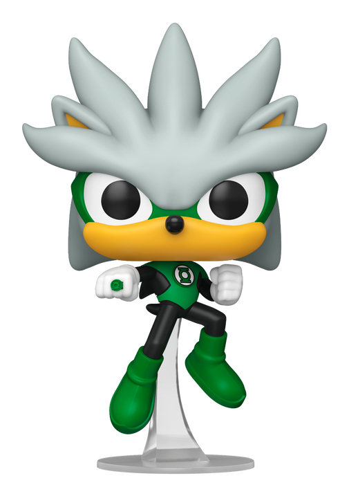 Plush Silver as the Green Lantern