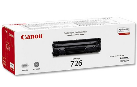 CRG-726 cartucho de tóner 1 pieza(s) Original Negro