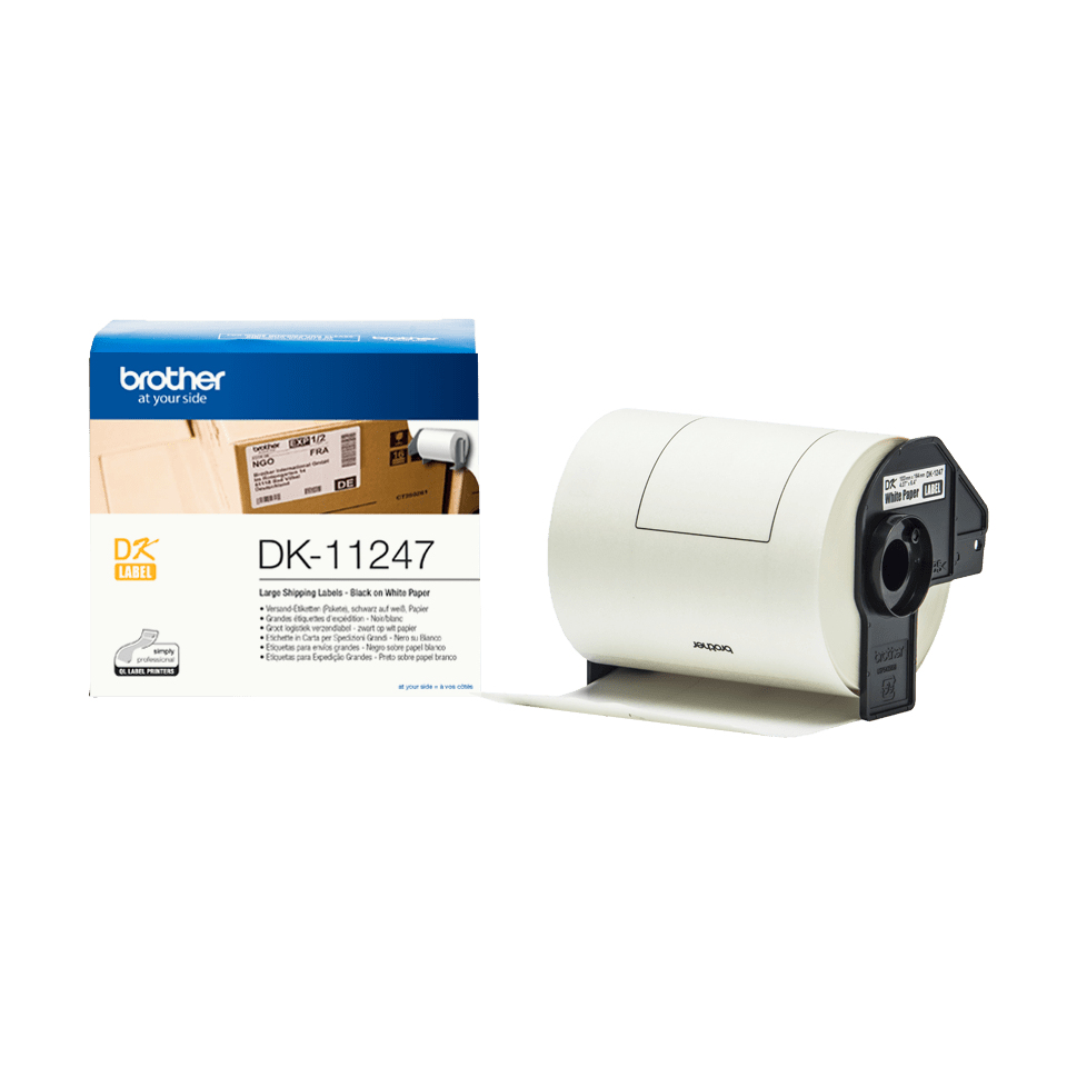 DK-11247 cinta para impresora de etiquetas Negro sobre blanco